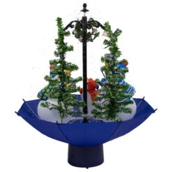 Northlight 30" Lighted Musical Snowing Snowman Family In Umbrella Base Christmas Decoration -Christmas Decor Sale northlight r93907 4 57132.1674553298