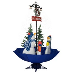 Northlight Lighted Musical Snowing Let It Snow Snowmen In Umbrella Base Christmas Decoration - 5.5' 12 Northlight Lighted Musical Snowing Let It Snow Snowmen In Umbrella Base Christmas Decoration - 5.5' -Christmas Decor Sale northlight r93908 3 83348.1677320478