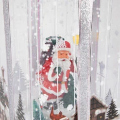 Northlight Lighted And Musical Santa Snowing Gift Box With Ribbon Christmas Decoration - 12" -Christmas Decor Sale northlight r93909 5 16504.1667428221