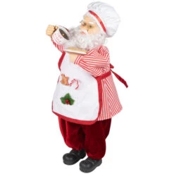 Northlight 24" Animated And Musical Chef Santa Claus With Hot Cocoa And Cookie Christmas Figure -Christmas Decor Sale northlight ri99357 3 12316.1700154024