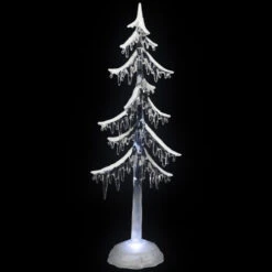 Northlight LED Lighted Acrylic Icicle Tree Christmas Decoration - 18" -Christmas Decor Sale northlight rp970632c20rp97062 on20black 67774.1726279106