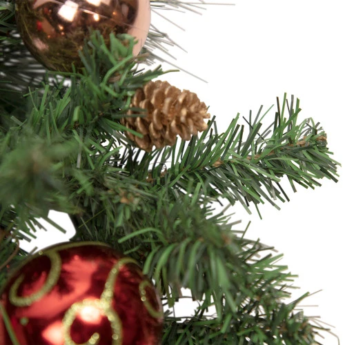 Northlight Green Mixed Foliage And Ornaments Artificial Christmas Wreath - 30" - Unlit 5 Northlight Green Mixed Foliage And Ornaments Artificial Christmas Wreath - 30" - Unlit - Image 3