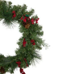 Northlight Pine Cones And Berries Artificial Christmas Wreath With Ribbon - 24" - Unlit 9 Northlight Pine Cones And Berries Artificial Christmas Wreath With Ribbon - 24" - Unlit -Christmas Decor Sale northlight s04206 2 updated 11878.1660326224