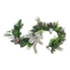 Northlight Bow, Finial Ornament And Pine Artificial Christmas Garland - 6' X 11" - Unlit