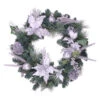 Northlight Glittered Poinsettia With Pine Cones Artificial Christmas Wreath - 24" - Unlit -Christmas Decor Sale northlight s84839 40117.1591031671