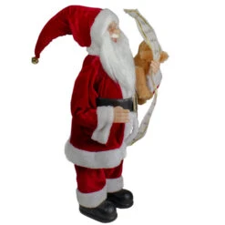 Northlight Standing Santa With Teddy Bear And List Christmas Figure - 24" 11 Northlight Standing Santa With Teddy Bear And List Christmas Figure - 24" -Christmas Decor Sale northlight sa88361 1 68446.1605666735