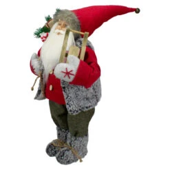 Northlight 18" Standing Santa Christmas Figure Carrying Presents And A Sled 10 Northlight 18" Standing Santa Christmas Figure Carrying Presents And A Sled -Christmas Decor Sale northlight sa88376 4 sample 84781.1611374208