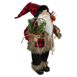 Northlight Standing Santa Christmas Figure With Snow Shoes And Bear - 18" 10 Northlight Standing Santa Christmas Figure With Snow Shoes And Bear - 18" -Christmas Decor Sale northlight sa88383 1 54041.1605666732