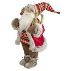 Northlight 18" Nordic Santa Christmas Figure With Sled 11 Northlight 18" Nordic Santa Christmas Figure With Sled -Christmas Decor Sale northlight sa88385 3 37547.1669884599