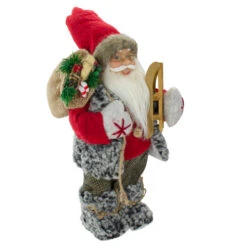 Northlight Santa Claus With Presents And Sled Standing Christmas Figure - 12" -Christmas Decor Sale northlight sa91106 1 74403.1611893447