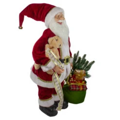Northlight 2' Standing Santa Christmas Figure With Presents And A Naughty Or Nice List -Christmas Decor Sale northlight sa91112 1 00357.1665610747