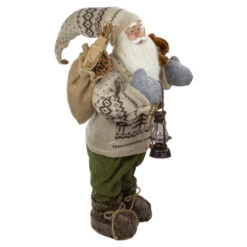 Northlight 2' Standing Santa Christmas Figure With A Plush Bear And Lantern 10 Northlight 2' Standing Santa Christmas Figure With A Plush Bear And Lantern -Christmas Decor Sale northlight sa91113 1 40541.1611374293