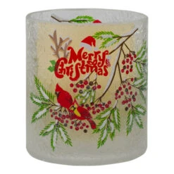 Northlight 8" Hand Painted Christmas Cardinal And Pine Flameless Glass Christmas Candle Holder 13 Northlight 8" Hand Painted Christmas Cardinal And Pine Flameless Glass Christmas Candle Holder -Christmas Decor Sale northlight se91534 4 20042.1605147742