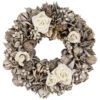 Glittered White Roses Winter Botanicals Artificial Christmas Wreath - 9.5" - Unlit 1 Glittered White Roses Winter Botanicals Artificial Christmas Wreath - 9.5" - Unlit -Christmas Decor Sale northlight sh36212 01 86579.1699635161