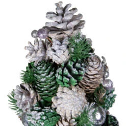 Pinecone And Ornaments Glitter Cone Christmas Tree - 18" 6 Pinecone And Ornaments Glitter Cone Christmas Tree - 18" -Christmas Decor Sale northlight sh89592 2 sample 22369.1604023642