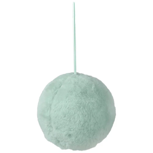 Northlight 4" Light Green Faux Fur Plush Ball Christmas Ornament 3 Northlight 4" Light Green Faux Fur Plush Ball Christmas Ornament