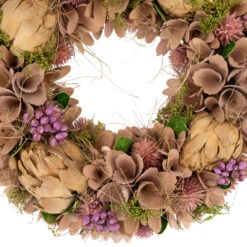 Northlight 12" Purple And Beige Wooden Floral Spring Wreath With Preserved Artichoke 10 Northlight 12" Purple And Beige Wooden Floral Spring Wreath With Preserved Artichoke -Christmas Decor Sale northlight sh91453 2 28011.1680285013