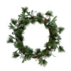 Northlight Pine Needle And Silver Ball Ornament Artificial Christmas Wreath, 12-Inch, Unlit 2 Northlight Pine Needle And Silver Ball Ornament Artificial Christmas Wreath, 12-Inch, Unlit -Christmas Decor Sale northlight sh93296 1 95034.1646182850