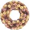 Northlight Artificial Floral Wooden Spring Wreath - 12" - Pink And Yellow -Christmas Decor Sale northlight sh95409 01 81891.1701883372
