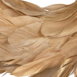 Artificial Feather Wreath - 14" - Gold 14 Artificial Feather Wreath - 14" - Gold -Christmas Decor Sale northlight sh95464 05 38651.1706986015