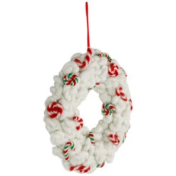 Northlight Plush Peppermint And Candy Canes Christmas Wreath Decoration - 13" - Unlit 10 Northlight Plush Peppermint And Candy Canes Christmas Wreath Decoration - 13" - Unlit -Christmas Decor Sale northlight sh96061 02 98438.1723165687