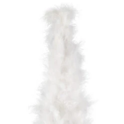Northlight Layered Wispy Feather Cone Tree Christmas Decoration - 16" - Winter White -Christmas Decor Sale northlight sh96146 sh96149 02 83852.1727404101