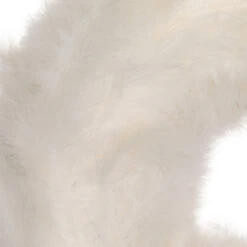 Northlight Wispy Feather Christmas Wreath - 14.5" - Unlit - Winter White -Christmas Decor Sale northlight sh96151 04 08831.1727404102