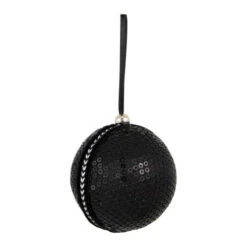 Northlight Sequin And Glitter Christmas Ball Ornaments With Ribbon - 2.75" - Black - Set Of 4 15 Northlight Sequin And Glitter Christmas Ball Ornaments With Ribbon - 2.75" - Black - Set Of 4 -Christmas Decor Sale northlight sh96186 04 36202.1726798610