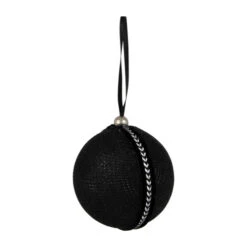 Northlight Sequin And Glitter Christmas Ball Ornaments With Ribbon - 2.75" - Black - Set Of 4 16 Northlight Sequin And Glitter Christmas Ball Ornaments With Ribbon - 2.75" - Black - Set Of 4 -Christmas Decor Sale northlight sh96186 05 49864.1726798610