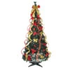 Northlight 6' Pre-Lit Gold And Red Pre-Decorated Pop-Up Artificial Christmas Tree, Clear Lights -Christmas Decor Sale northlight sm15301 91882.1595894412