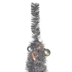 Northlight 6' Pre-Lit Silver Pre-Decorated Pop-Up Artificial Christmas Tree -Christmas Decor Sale northlight sm27455 2 76130.1665611631