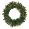 Northlight Pre-Lit Yorkshire Pine Artificial Christmas Wreath, 24-Inch, Clear Lights -Christmas Decor Sale northlight sm2924 updated 1 79184.1660325877