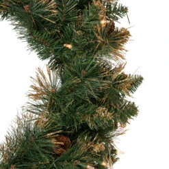 Northlight Pre-Lit Yorkshire Pine Artificial Christmas Wreath, 24-Inch, Clear Lights 12 Northlight Pre-Lit Yorkshire Pine Artificial Christmas Wreath, 24-Inch, Clear Lights -Christmas Decor Sale northlight sm2924 updated 2 55480.1660325877