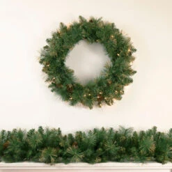Northlight 9' X 10" Yorkshire Pine Artificial Christmas Garland - Unlit 8 Northlight 9' X 10" Yorkshire Pine Artificial Christmas Garland - Unlit -Christmas Decor Sale northlight sm2924 updated 4 54316.1659647934