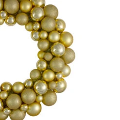 Northlight Vegas Gold 3-Finish Shatterproof Ball Christmas Wreath - 24-Inch, Unlit 8 Northlight Vegas Gold 3-Finish Shatterproof Ball Christmas Wreath - 24-Inch, Unlit -Christmas Decor Sale northlight sm91056 1 48763.1665610750