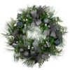 Northlight Real Touch™ Winter Foliage And Berries Artificial Christmas Wreath - 24" - Unlit 2 Northlight Real Touch™ Winter Foliage And Berries Artificial Christmas Wreath - 24" - Unlit -Christmas Decor Sale northlight sm91196 41379.1602681696