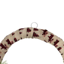 Northlight Winter Foliage And Berries Artificial Burlap Christmas Wreath - 24" - Unlit -Christmas Decor Sale northlight sm91199 2 21043.1602681698