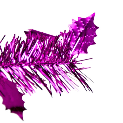 Northlight 4' Pink Tinsel Pop-Up Artificial Christmas Tree, Unlit 6 Northlight 4' Pink Tinsel Pop-Up Artificial Christmas Tree, Unlit - Image 4