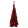 Northlight 4' Red Tinsel Pop-Up Artificial Christmas Tree, Unlit 2 Northlight 4' Red Tinsel Pop-Up Artificial Christmas Tree, Unlit -Christmas Decor Sale northlight sm92153 23701.1643934155
