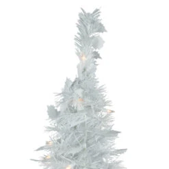 Northlight 6' Pre-Lit White Tinsel Pop-Up Artificial Christmas Tree, Clear Lights 9 Northlight 6' Pre-Lit White Tinsel Pop-Up Artificial Christmas Tree, Clear Lights -Christmas Decor Sale northlight sm92159 3 50210.1665087803