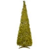 Northlight Tinsel Pop-Up Artificial Christmas Tree - 6' - Gold - Unlit -Christmas Decor Sale northlight sm92160 1 26209.1643934156