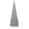 Northlight 6' Silver Tinsel Pop-Up Artificial Christmas Tree, Unlit 1 Northlight 6' Silver Tinsel Pop-Up Artificial Christmas Tree, Unlit -Christmas Decor Sale northlight sm92168 1 70804.1643934157