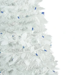 Northlight 6ft Lighted White Tinsel Pop-Up Artificial Christmas Tree, Blue Lights 10 Northlight 6ft Lighted White Tinsel Pop-Up Artificial Christmas Tree, Blue Lights -Christmas Decor Sale northlight sm92170 2 40313.1664725166