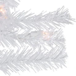 Northlight 3' Pre-Lit Woodbury White Pine Slim Artificial Christmas Tree, Clear Lights -Christmas Decor Sale northlight sm92891 4 53080.1670057682