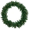 Northlight 36" Pre-Lit Everett Pine Artificial Christmas Wreath, Clear Lights