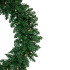 Northlight 36" Pre-Lit Everett Pine Artificial Christmas Wreath, Clear Lights -Christmas Decor Sale northlight sm92902 220copy 94789.1668846674