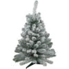 Northlight 3' Heavily Flocked Madison Pine Medium Artificial Christmas Tree, Unlit -Christmas Decor Sale northlight sm92927 1 47553.1674293854