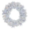 Northlight Pre-Lit Vermont White Pine Artificial Christmas Wreath, 24-Inch, Clear Lights 2 Northlight Pre-Lit Vermont White Pine Artificial Christmas Wreath, 24-Inch, Clear Lights -Christmas Decor Sale northlight sm92935 1 35319.1668154933