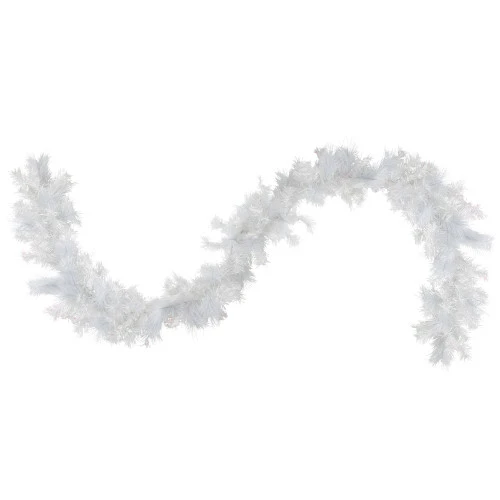 Northlight 9' X 10" Vermont White Pine Artificial Christmas Garland, Unlit 3 Northlight 9' X 10" Vermont White Pine Artificial Christmas Garland, Unlit
