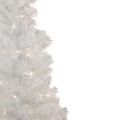 Northlight 4' Pre-lit Rockport White Pine Artificial Christmas Tree, Clear Lights -Christmas Decor Sale northlight sm92954 2 updated 00306.1663689161